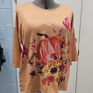 Autumn Harvest Women's Long Sleeve Top